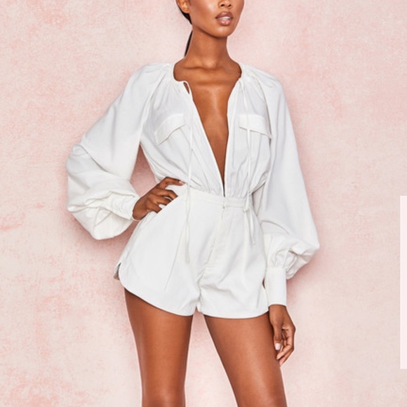 boohoo polka dot jumpsuit